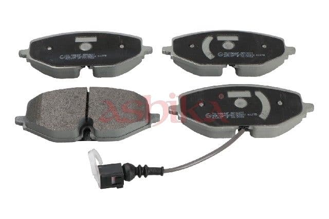 set placute frana,frana disc ASHIKA 50-00-0964