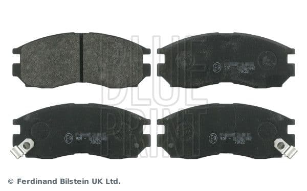 set placute frana,frana disc BLUE PRINT ADC44242