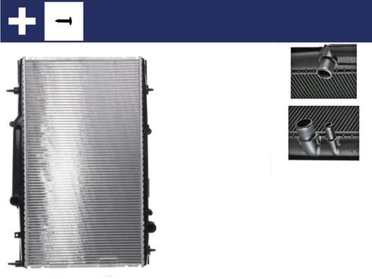 Radiator, racire motor MAHLE BEHR CR 503 000S