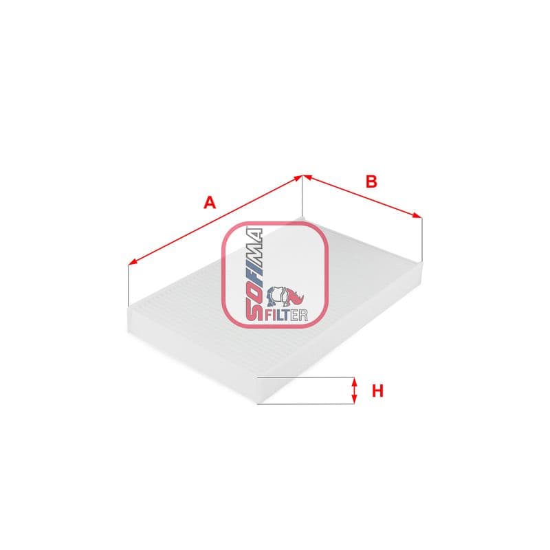 Filtru, aer habitaclu SOFIMA S 3038 C