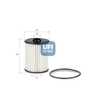Filtru ulei UFI 25.228.00