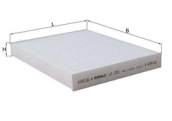 Filtru, aer habitaclu MAHLE LA 1226