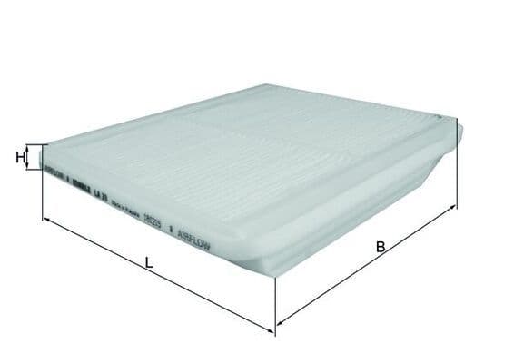 Filtru, aer habitaclu KNECHT LA 39