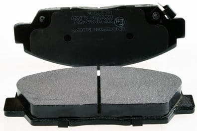 set placute frana,frana disc DENCKERMANN B110273