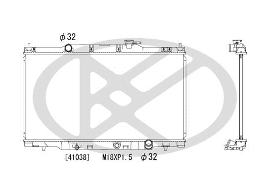 Radiator, racire motor KOYORAD PL081258