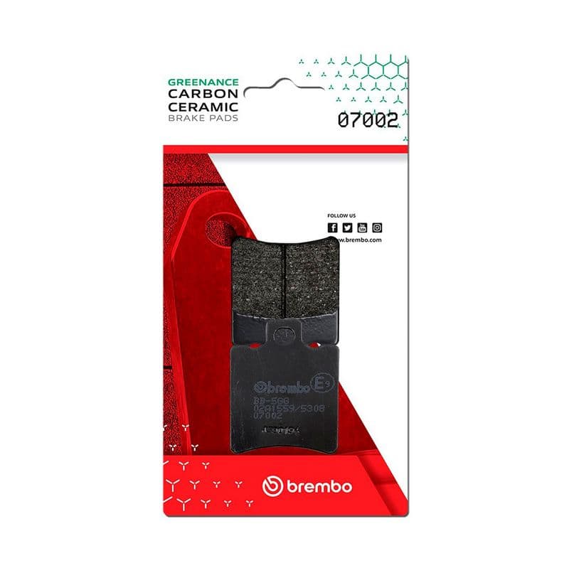 set placute frana,frana disc BREMBO PRIME - CarbonCeramic - CC 07002