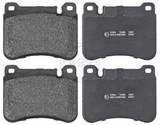 set placute frana,frana disc ABS 37506