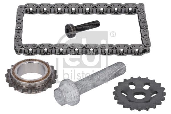 Set lant, antrenare pompa ulei FEBI BILSTEIN Standard Medium Kit 48384