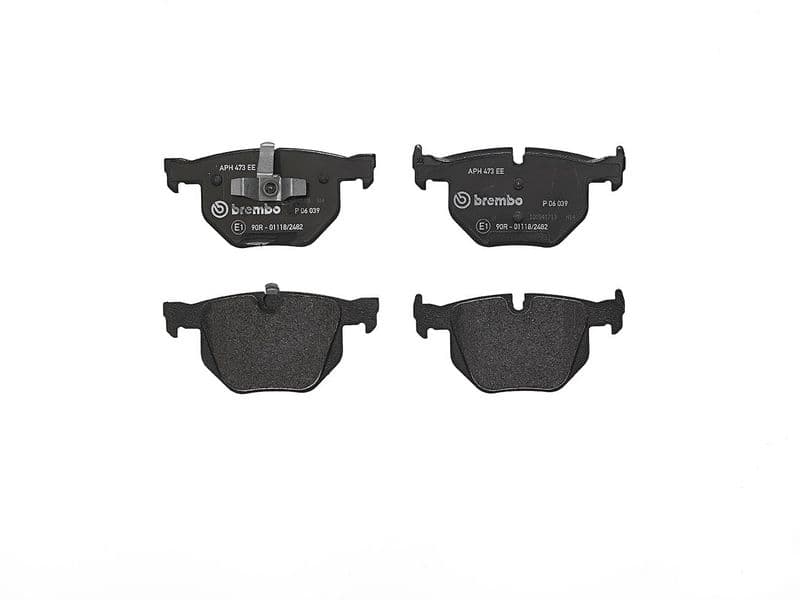 set placute frana,frana disc BREMBO PRIME LINE P 06 039