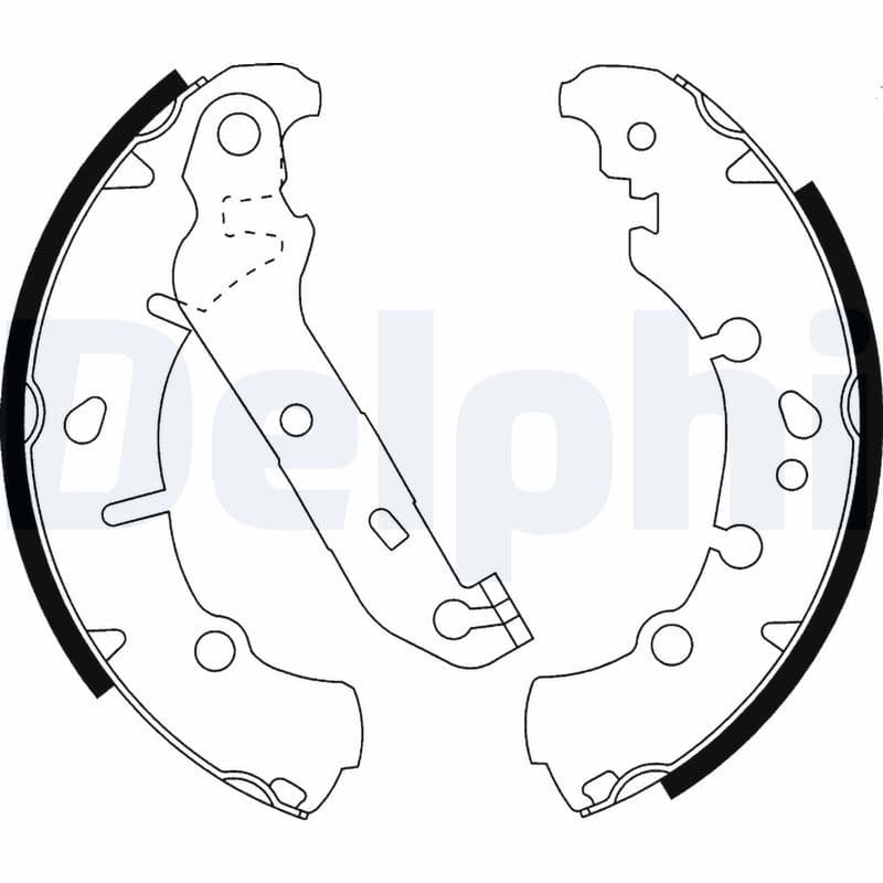 Set saboti frana DELPHI LS1912