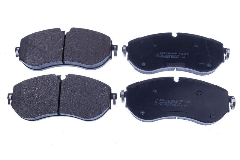 set placute frana,frana disc DENCKERMANN B111507