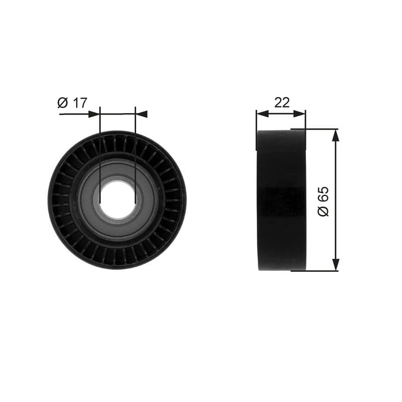 Rola ghidare/conducere, curea transmisie GATES DriveAlign™ T36257