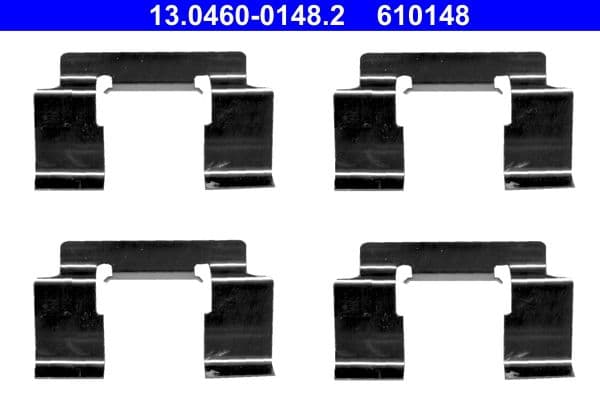 Set accesorii, placute frana ATE 13.0460-0148.2