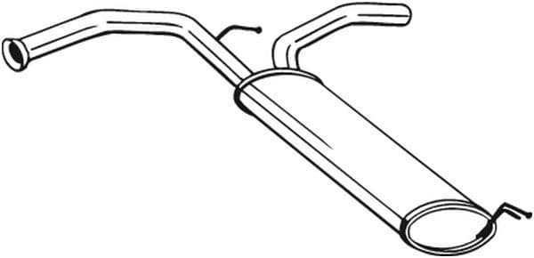 Toba esapament finala BOSAL 135-723