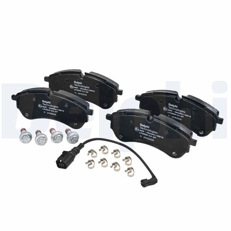set placute frana,frana disc DELPHI LP3909