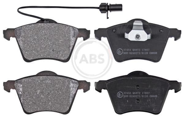 set placute frana,frana disc ABS 37453