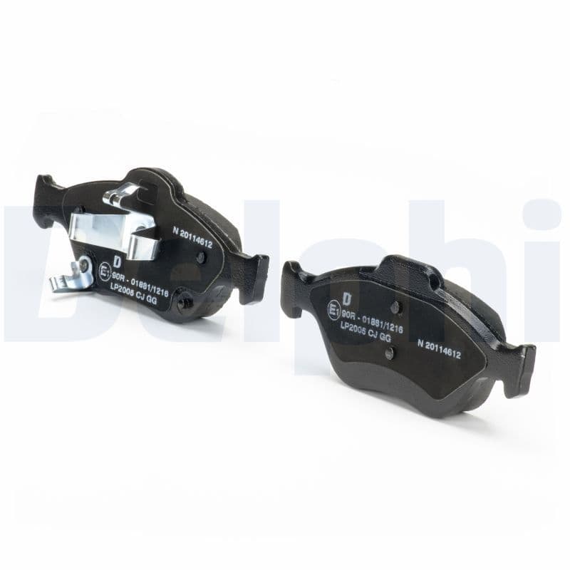 set placute frana,frana disc DELPHI LP2005