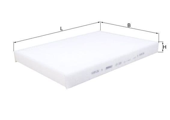 Filtru, aer habitaclu MAHLE LA 1294