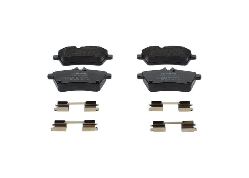 set placute frana,frana disc BOSCH 0 986 494 570