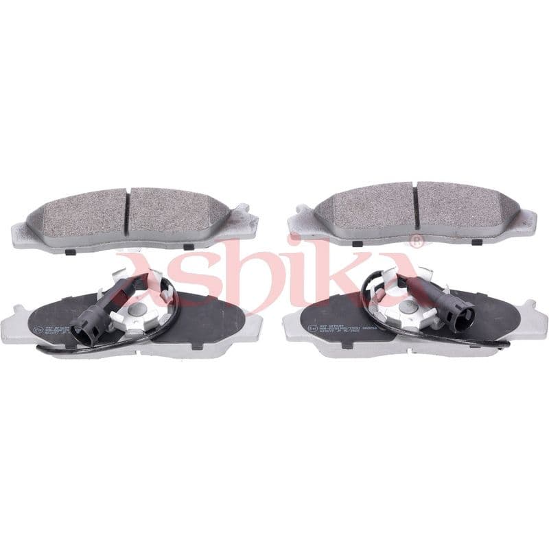 set placute frana,frana disc ASHIKA 50-09-997