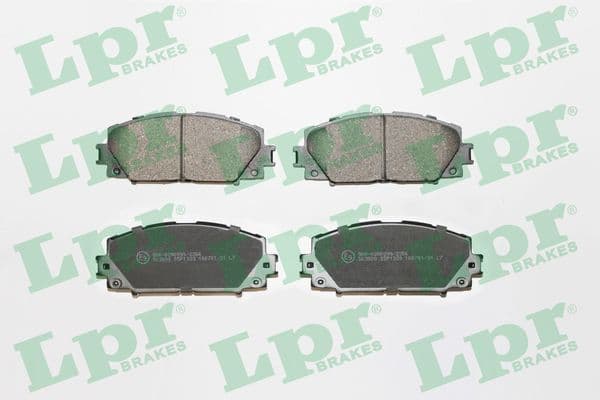 set placute frana,frana disc LPR 05P1333