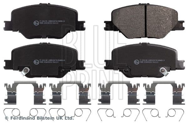 set placute frana,frana disc BLUE PRINT ADW194219
