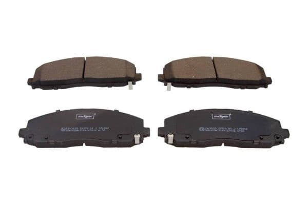 set placute frana,frana disc MAXGEAR 19-3035