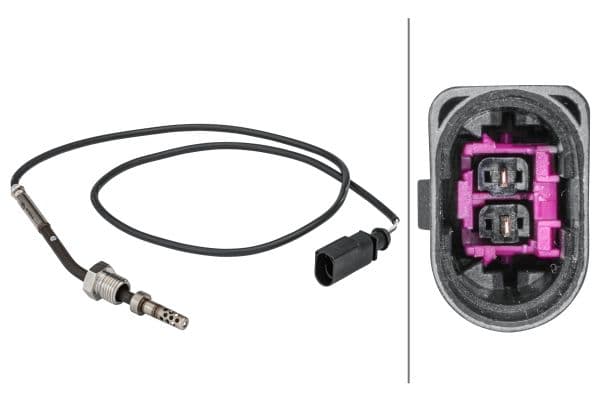 Senzor, temperatura gaze evacuare HELLA 6PT 358 181-541