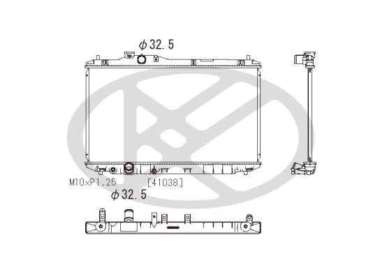 Radiator, racire motor KOYORAD PL082626