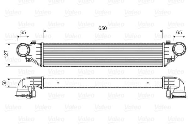 Intercooler, compresor VALEO 817760