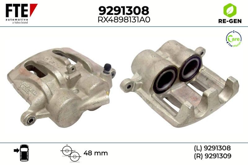 Etrier frana FTE 9291308
