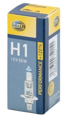 Bec, far faza lunga HELLA PERFORMANCE UP TO 120% 8GH 223 498-011