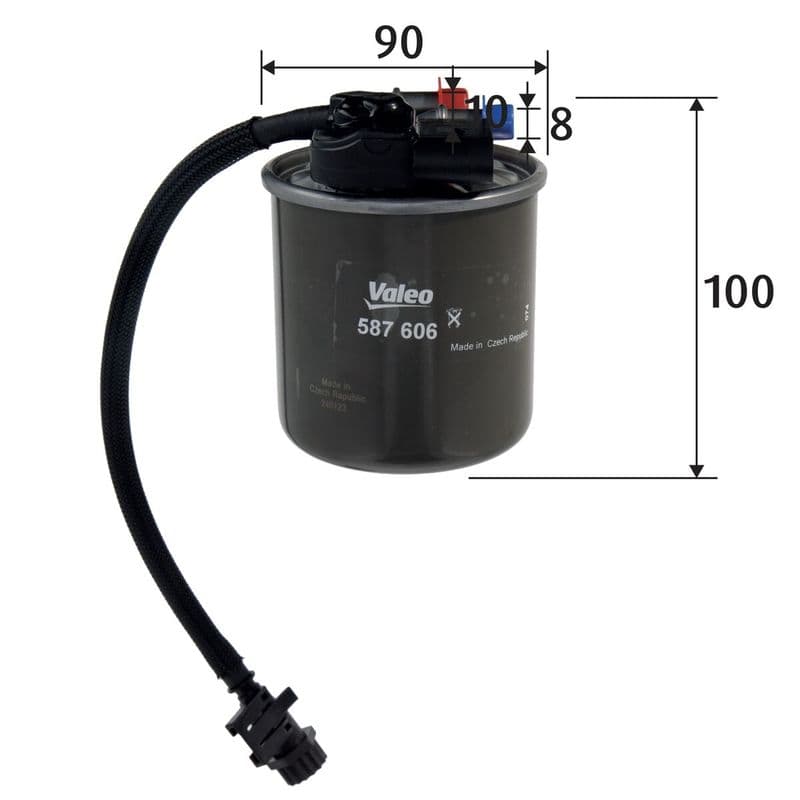 filtru combustibil VALEO 587606