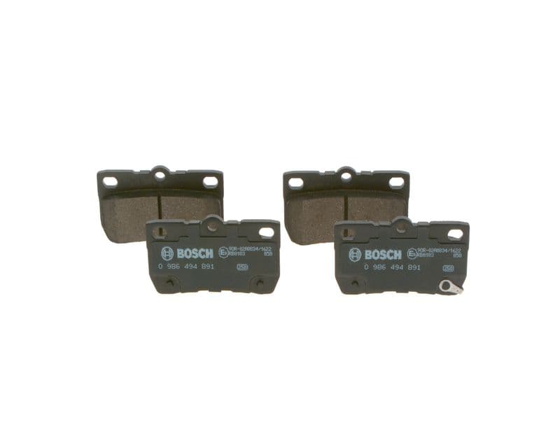 set placute frana,frana disc BOSCH 0 986 494 891