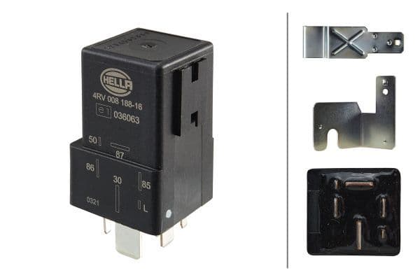 unitate de control,bujii incandescente HELLA 4RV 008 188-161