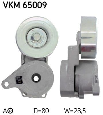 Intinzator curea, curea distributie SKF VKM 65009