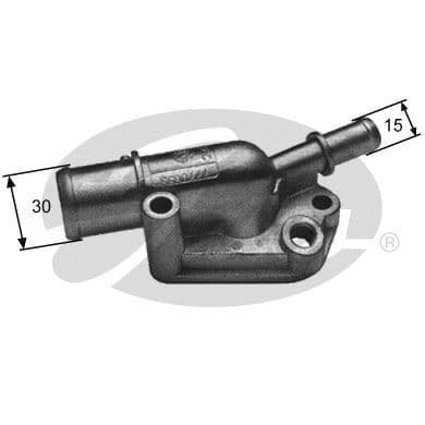termostat,lichid racire GATES TH09287G1