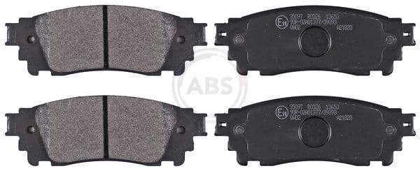 set placute frana,frana disc ABS 35097