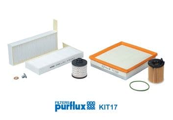 Set filtre PURFLUX KIT17