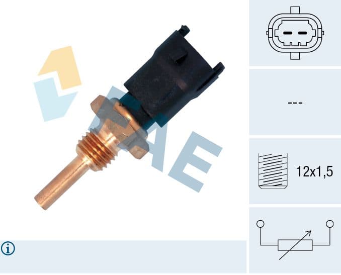 senzor,temperatura lichid de racire FAE 33685