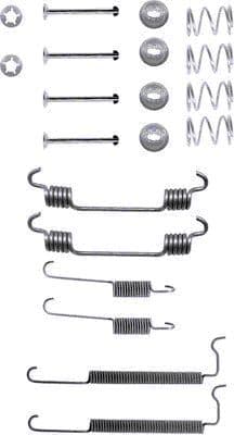 Set accesorii, sabot de frana TEXTAR 97008300
