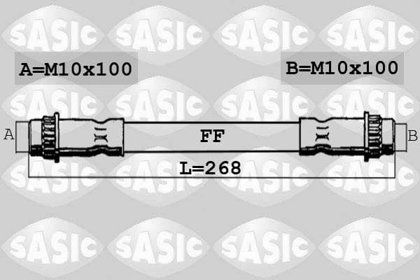 Furtun frana SASIC SBH4064