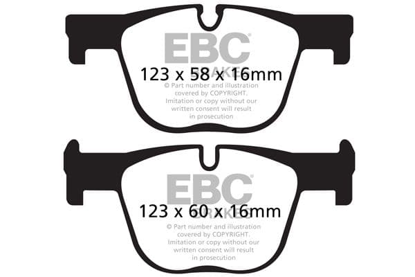 set placute frana,frana disc EBC Brakes DP42131R