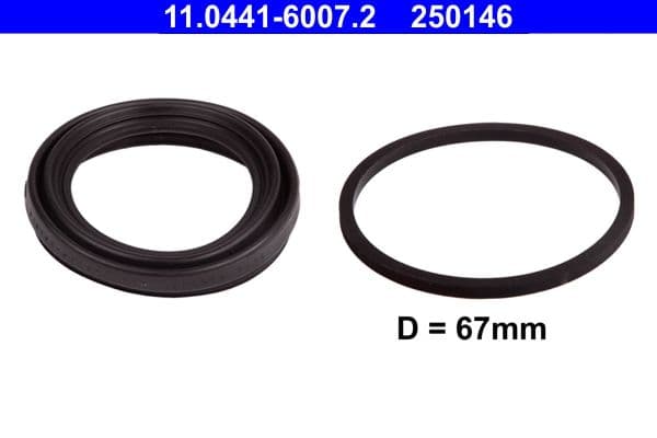 Set garnituri, Etrier frana ATE 11.0441-6007.2