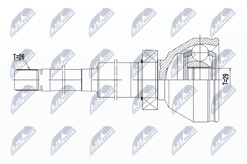 Set articulatie, planetara NTY NPW-VV-072