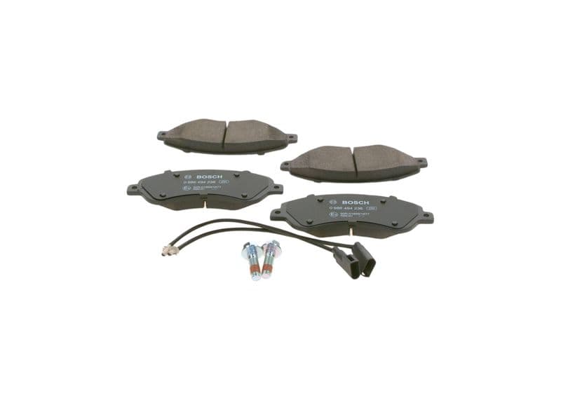set placute frana,frana disc BOSCH 0 986 494 236