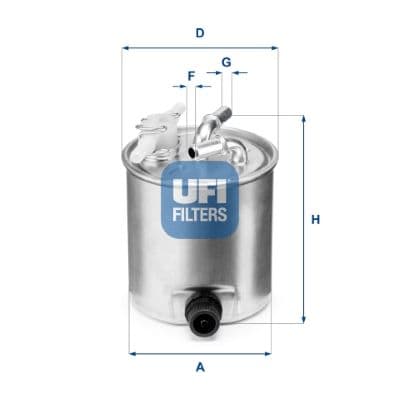 filtru combustibil UFI 55.392.00