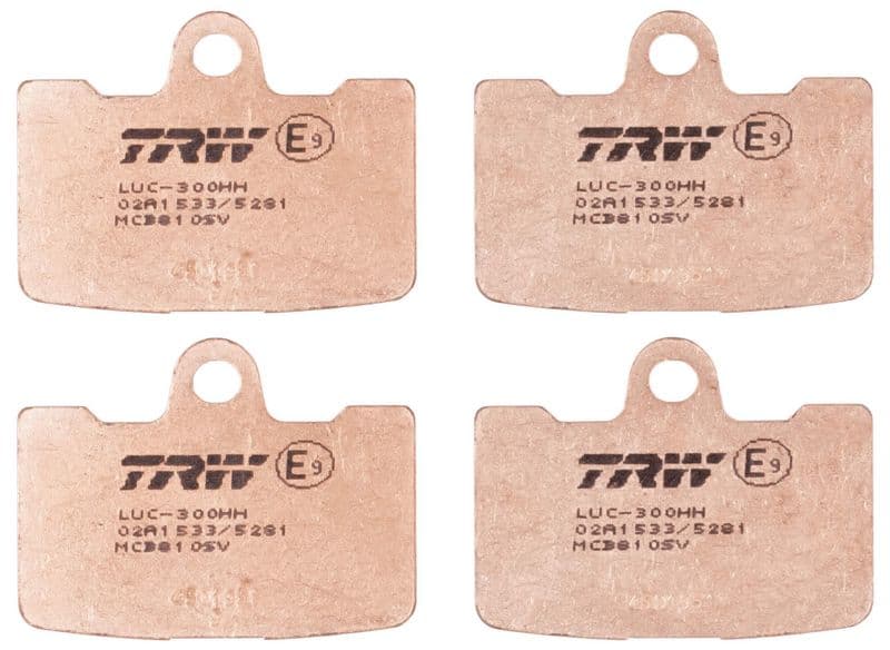 set placute frana,frana disc TRW Sinter Street MCB810SV