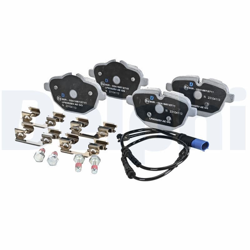 set placute frana,frana disc DELPHI LP5052EV
