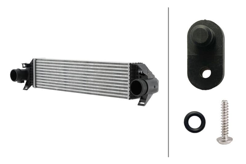 Intercooler, compresor HELLA 8ML 366 471-051